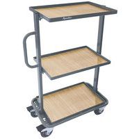 Chariot acier pour bacs - Capacité 200 kg - Manutan