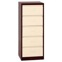 Aktenschrank mit Klappe - 5 Fächer - Manutan Expert