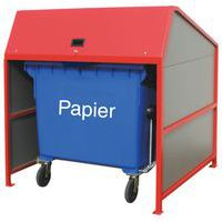 Mülltonnenbox Secomat - 3 Wände