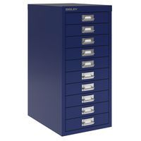 Schrank mit 10 Schubladen, texturiert - Bisley