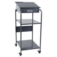 Pupitre d'atelier mobile - couvercle sécurisé - Manutan Expert