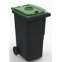 Conteneur mobile pour la collecte sélective de déchets - 240 L - Verre