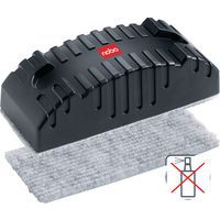 Magnetischer Tafelwischer, schwarz, für Whiteboards - Nobo