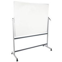 Emaillierte und magnetische Tafel, horizontal drehbar - Manutan Expert