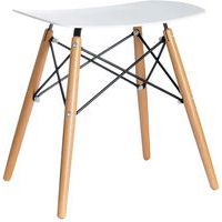 Tabouret bas SKOLL pied hêtre - Meet By Paperflow
