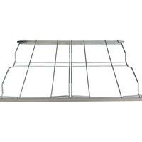 Einschubgitter aus Edelstahl für mobiles Regal mit ISO-Behältern, 600 x 400 mm - HUPFER