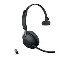 Headset mit Kabel Evolve2 65 Mono USB-A MS Link 380a - Jabra