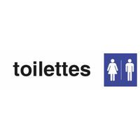 Schild „Unisex-Toilette“ - Pavo