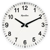 Horloge analogique murale à quartz Ø 33 cm - Manutan Expert