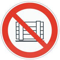 Schild Durchgang frei halten, Aluminium - Manutan Expert