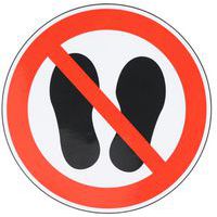 Schild Betreten/Parken verboten, selbstklebend - Manutan Expert