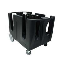 Chariot modulable pour assiettes carrées et rondes - 1100x710x800mm
