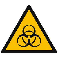 Warnschild - Vorsicht Biogefährdung - PVC - Manutan Expert