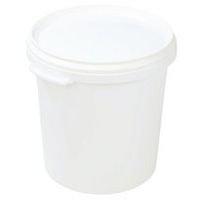 Seau blanc avec couvercle – 1 à 30L - Manutan Expert