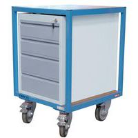 Wagen mit 4-teiligem Schubladenblock - Tragkraft 400 kg - Fimm