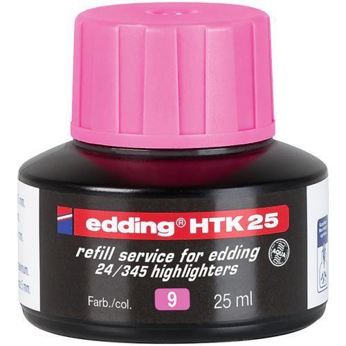 Nachfüllpackung HTK25 für Textmarker e24 Ecoline - Edding
