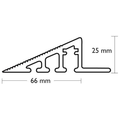 Kunststoffgitter-Auffahrrampe