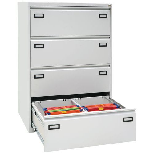 Hängeregistraturschrank mit doppelter Schubladengröße Manutan Sc