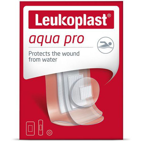 Wasserdichtes, transparentes Pflaster - Leukoplast Wasserdichtes, transparentes Pflaster - Leukoplast