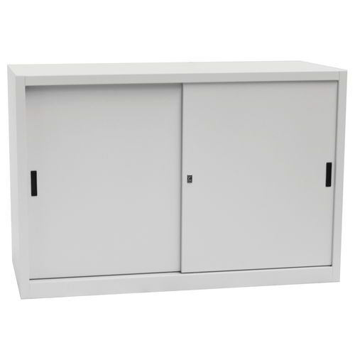 Niedrige Schränke mit Schiebetüren CH - Breite 150 cm - Manutan Manutan