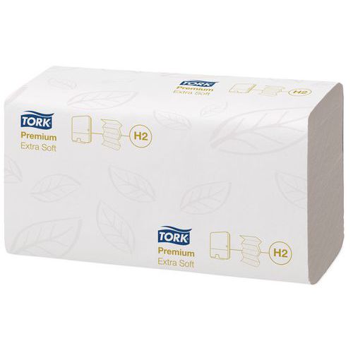 Papiertuch Tork Premium H2 - ineinandergefaltet Papiertuch Tork Premium H2 - ineinandergefaltet
