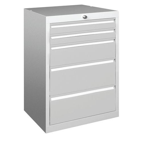 Schubladenschrank für Werkzeuge H80 - 5 Schubladen Schubladenschrank für Werkzeuge H80 - 5 Schubladen
