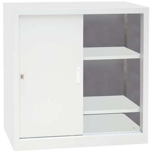 Niedrige Schränke mit Schiebetüren CH - Breite 100 cm - Manutan Manutan