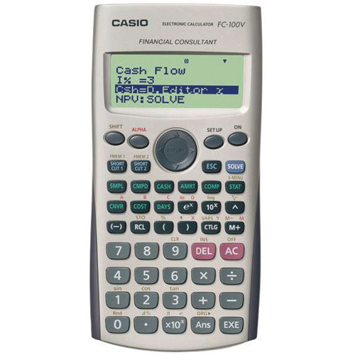 Taschenrechner Casio FC-100V Taschenrechner Casio FC-100V