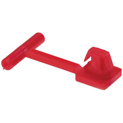 Scellé et bloque-parois pour bac pliant