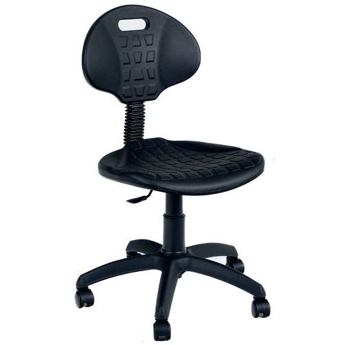 Ergonomischer Werkstattstuhl - Niedrig - Manutan Expert