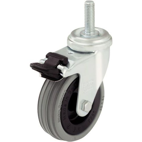 Blickle Lenkrolle mit Feststeller 70 kg Rad D= 100mm Blickle Lenkrolle mit Feststeller 70 kg Rad D= 100mm
