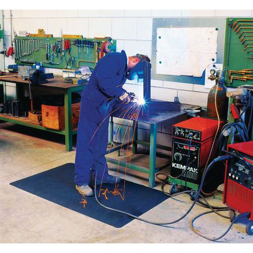 Tapis antifatigue de soudage - Le mètre linéaire Tapis antifatigue de soudage - Le mètre linéaire