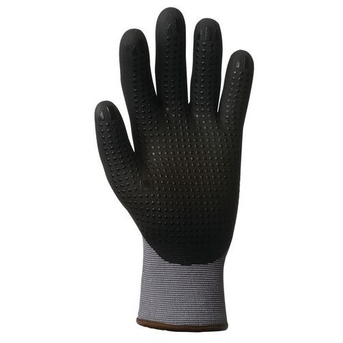 DIGZ Kinder-Gartenhandschuhe Mit Nitril-Beschichtung | Stretch, Latexfrei, Jungen-Design In Blau