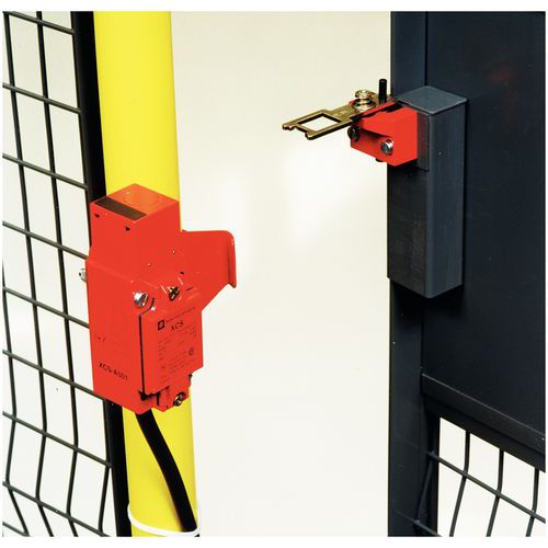 Öffnung nach außen und Sicherungsausschalter