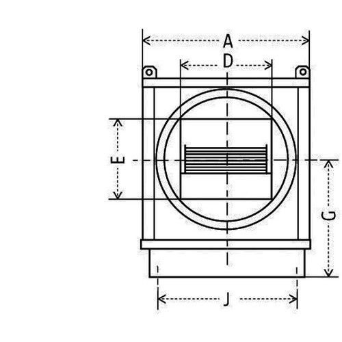 A : 500 mmD : 232 mmE : 208 mmG : 340 mmJ : 350 mm A : 500 mmD : 232 mmE : 208 mmG : 340 mmJ : 350 mm