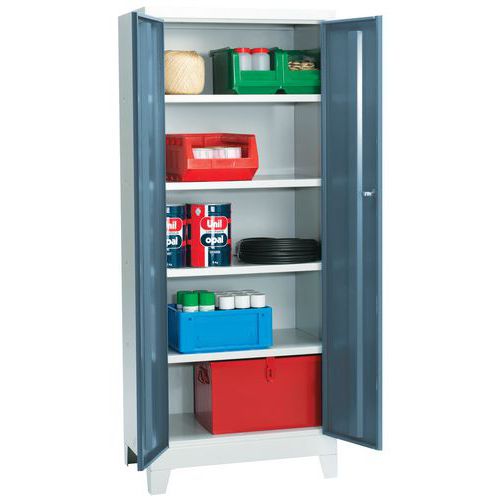 Einteiliger Schrank mit Füßen - Manutan.ch