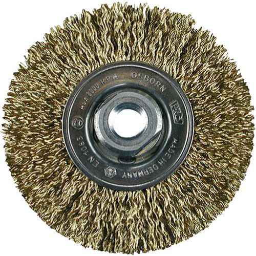 Brosse circulaire fil ondulé Brosse circulaire fil ondulé
