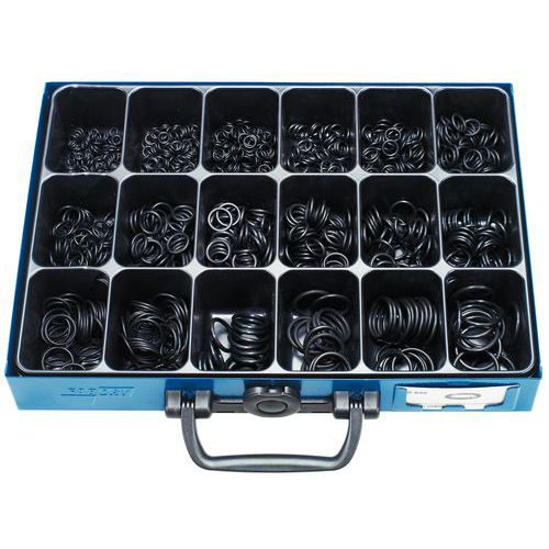 Coffret de joints toriques métriques - 1075 pièces Coffret de joints toriques métriques - 1075 pièces
