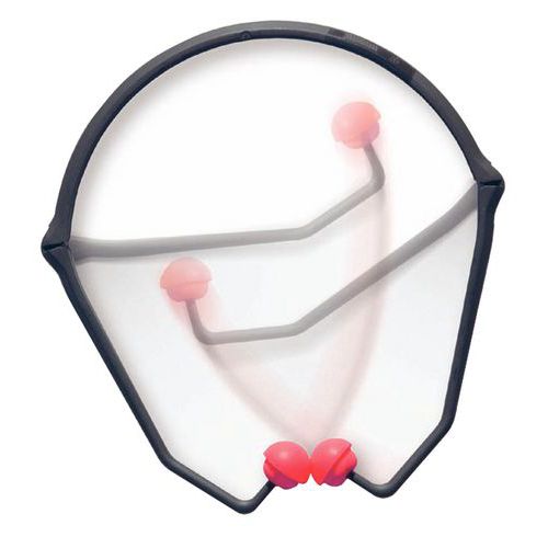 Arceau antibruit pliable PercapTM Arceau antibruit pliable PercapTM