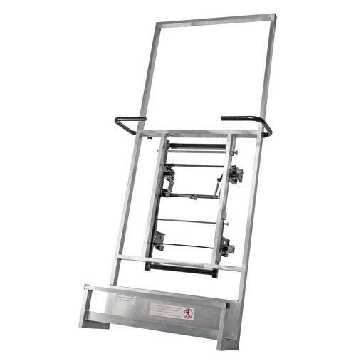 Vertikaler Plattenhalter für Materiallift Haemmerlin