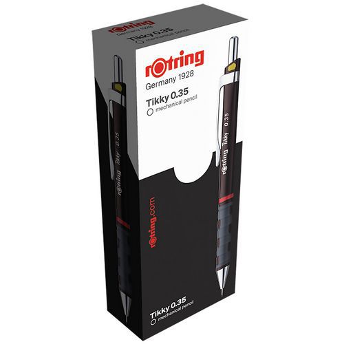 12 Druckbleistifte rOtring® Tikky II - schwarz - rOtring®