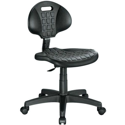 Ergonomischer Werkstattstuhl - Niedrig - Manutan Ergonomischer Werkstattstuhl - Niedrig - Manutan