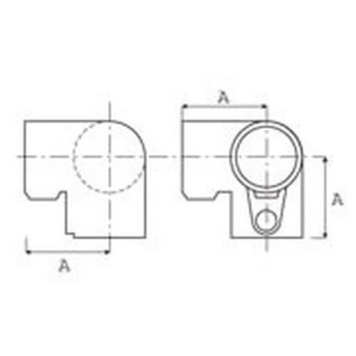 Rohrgröße	AØ 27 mm 	44Ø 42 mm 	60Ø 48 mm 	68