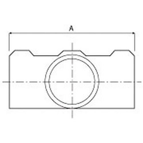 Rohrgröße	AØ 27 mm 	88Ø 42 mm 	120Ø 48 mm 	136