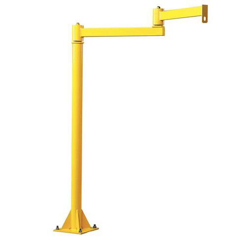 Potence sur fût articulée - Force 50 à 250 kg - Hauteur 5000 mm