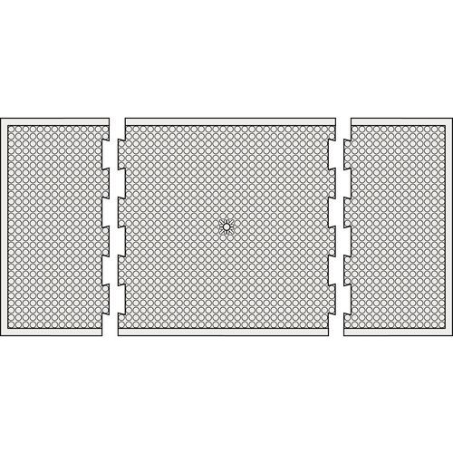 Endstück + großes Mittelstück + Endstück
