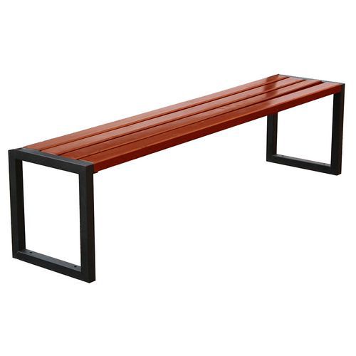 Banc en bois extérieur simple Banc en bois extérieur simple