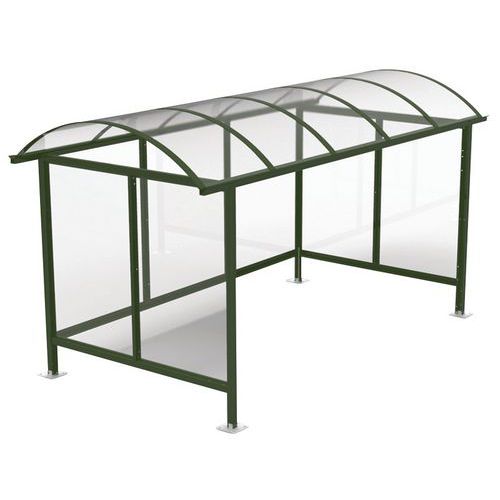 Abri fumeurs Standard - 4,5 x 2,82 m Abri fumeurs Standard - 4,5 x 2,82 m