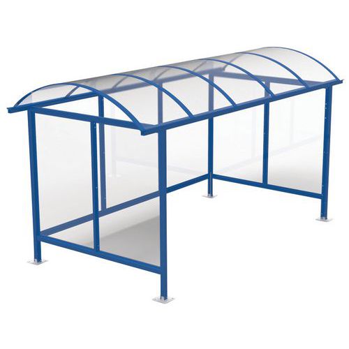 Abri fumeurs Standard - 4,5 x 2,12 m Abri fumeurs Standard - 4,5 x 2,12 m