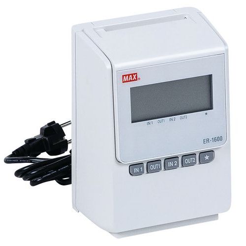 Stechuhr mit Rechenfunktion ER1600